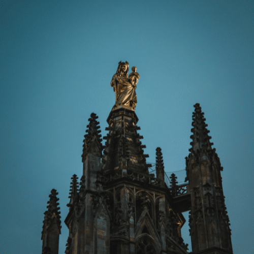 Statue Sainte Catherine